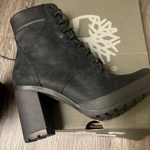 Timberland Camdale Black Boots Size 6.5